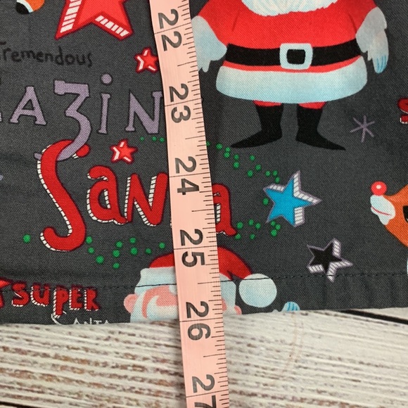 Rudolph the red nose reindeer scrub top 
size M - Picture 8 of 8
